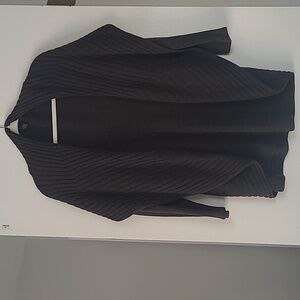 Alfani Dark Gray Cardigan Sweater - Medium